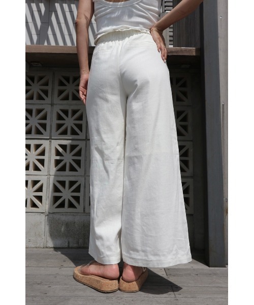 TRUNC（トランクエイティーエイト）の「Belt Wide Pants（その他パンツ・レディース・オフホワイト/ベージュ・FREE）」の16枚目の写真
