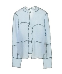 SHIRRING SWITCHED トップス