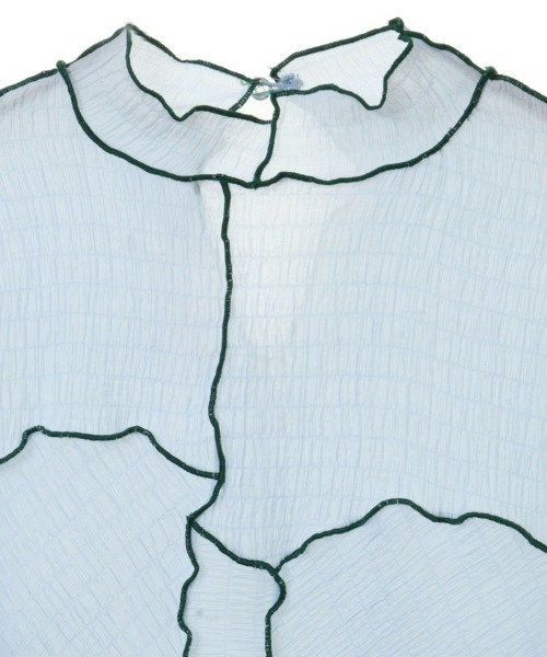 Candy Stripper（キャンディストリッパー）の「SHIRRING SWITCHED トップス（Tシャツ/カットソー・レディース・ライトブルー/ブラック/グリーン・2）」の7枚目の写真