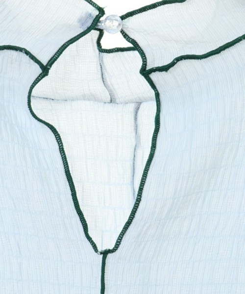 Candy Stripper（キャンディストリッパー）の「SHIRRING SWITCHED トップス（Tシャツ/カットソー・レディース・ライトブルー/ブラック/グリーン・2）」の12枚目の写真