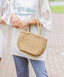 PairPair | 巾着付きカゴバッグ(かごバッグ)