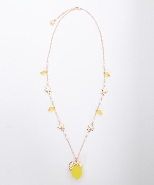 axes femme（アクシーズファム）の「フルーツモチーフネックレス