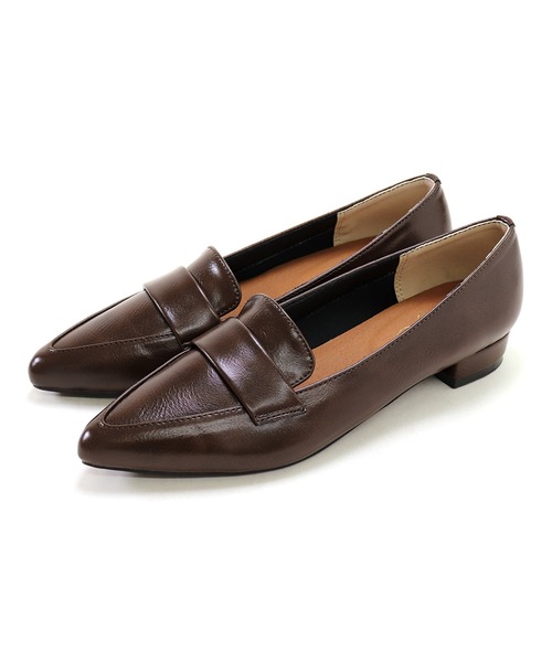 SESTO（セスト）の「ポインテッドトゥローヒールローファーパンプス（パンプス・レディース・ブラック/ベージュ/ブラウン/ピンク/グリーン・22.5cm/23.5cm/24.5cm/23.0cm/24.0cm/25.0cm/22.0cm）」の8枚目の写真