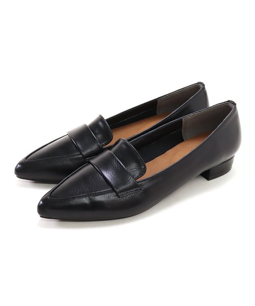 SESTO（セスト）の「ポインテッドトゥローヒールローファーパンプス（パンプス・レディース・ブラック/ベージュ/ブラウン/ピンク/グリーン・22.5cm/23.5cm/24.5cm/23.0cm/24.0cm/25.0cm/22.0cm）」の7枚目の写真