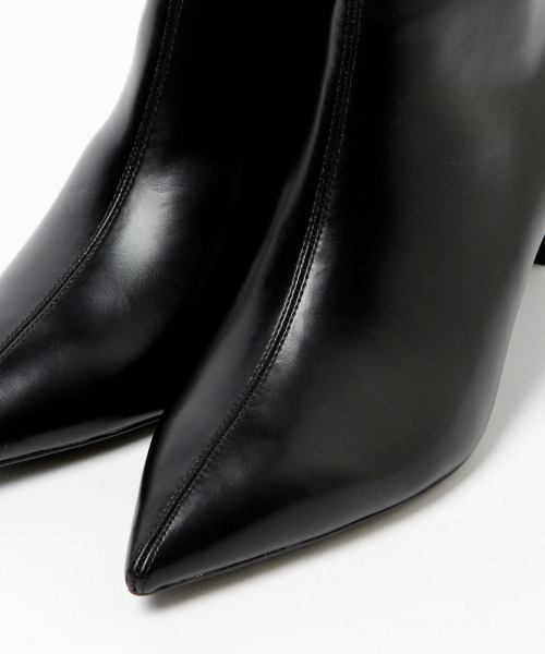 LOWRYS FARM（ローリーズファーム）の「ポインテッドＺＩＰブーツ　958290（ブーツ・レディース・ブラック/ゼブラ・MEDIUM/LARGE）」の4枚目の写真