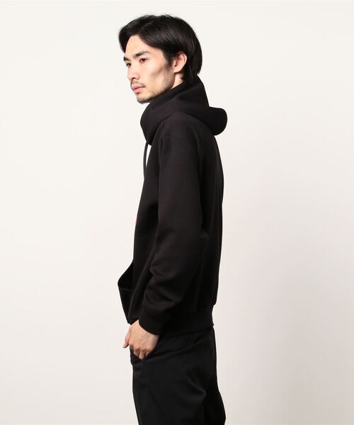 roarguns（ロアーガンズ）の「roarguns/ロアーガンズ/DOUBLE AIR HOODIE（パーカー・メンズ・ブラック/グレー・2/3）」の4枚目の写真