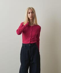 Steven Alan | ＜Steven Alan＞RIB LONG SLEEVE CARDIGAN/カーディガン(カーディガン/ボレロ)