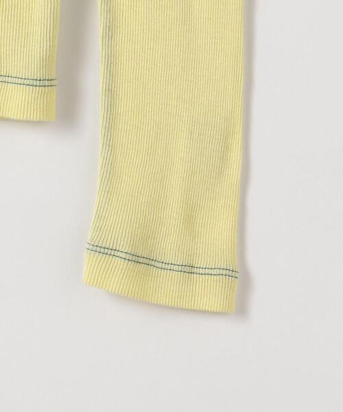 Steven Alan（スティーブンアラン）の「＜Steven Alan＞RIB LONG SLEEVE CARDIGAN/カーディガン（カーディガン/ボレロ・レディース・オフホワイト/ピンク/イエロー・FREE）」の8枚目の写真