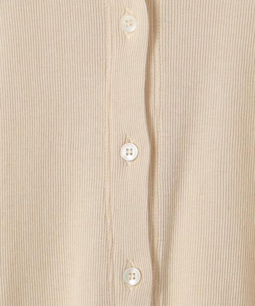 Steven Alan（スティーブンアラン）の「＜Steven Alan＞RIB LONG SLEEVE CARDIGAN/カーディガン（カーディガン/ボレロ・レディース・オフホワイト/ピンク/イエロー・FREE）」の13枚目の写真