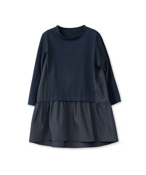 La SRIC（ラスリック）の「La SRIC / ティアードドッキングPO（Tシャツ/カットソー・レディース・オフホワイト/カーキ/ブラック・MEDIUM）」の8枚目の写真