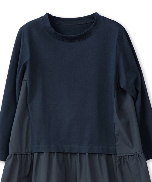 La SRIC（ラスリック）の「La SRIC / ティアードドッキングPO（Tシャツ/カットソー・レディース・オフホワイト/カーキ/ブラック・MEDIUM）」の13枚目の写真