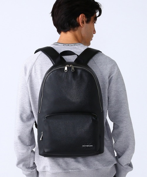 Calvin Klein Jeans Accessory（カルバン・クラインジーンズアクセサリー）の「キャンパス バックパック 43（バックパック/リュック・メンズ・ブラック/グレー系その他・FREE）」の18枚目の写真