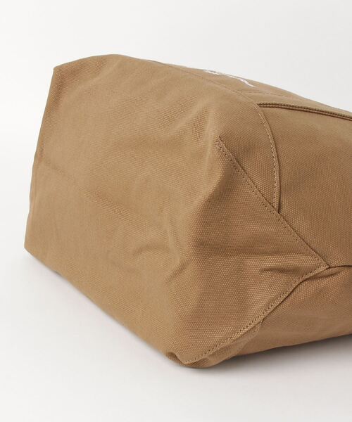 MILKFED.（ミルクフェド）の「EMBROIDERED BAR 2WAY TOTE BAG/ロゴ トートバッグ/ショルダーバッグ/A4収納（ショルダーバッグ・レディース・A/ホワイト/ベージュ/B/ネイビー/ライトパープル/ブラック/ライトピンク・ONE SIZE）」の12枚目の写真