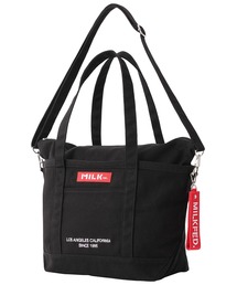 MILKFED. | EMBROIDERED BAR 2WAY TOTE BAG(ショルダーバッグ)