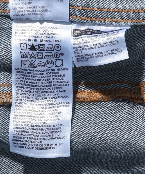 Levi's(リーバイス)の「LEVI'S(R) MADE & CRAFTED(R) オーバーサイズ TYPE II トラッカージャケット(デニムジャケット・メンズ・ダークインディゴブルー・S/M/XL/L)」の11枚目の写真