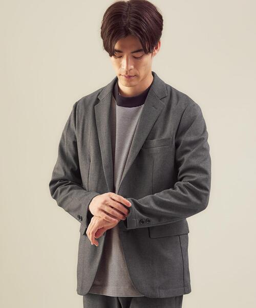 green label relaxing（グリーンレーベルリラクシング）の「＜green label relaxing＞フルフラン NT 2B ジャケット -ストレッチ-（テーラードジャケット・メンズ・モカ/グレー/ネイビー/ブラック・L/M/XL/S/XS）」の3枚目の写真