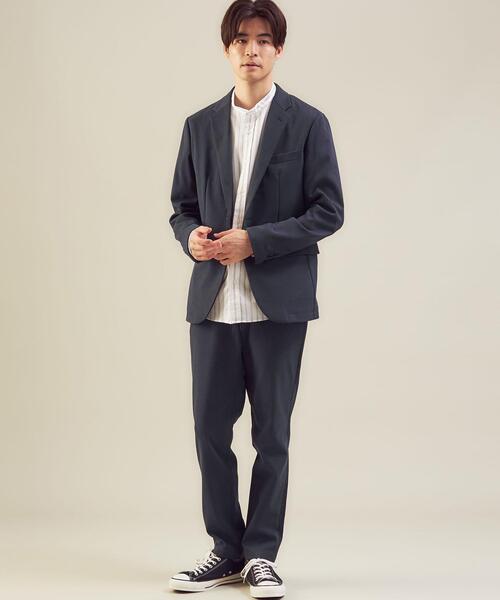 green label relaxing（グリーンレーベルリラクシング）の「＜green label relaxing＞フルフラン NT 2B ジャケット -ストレッチ-（テーラードジャケット・メンズ・モカ/グレー/ネイビー/ブラック・L/M/XL/S/XS）」の5枚目の写真