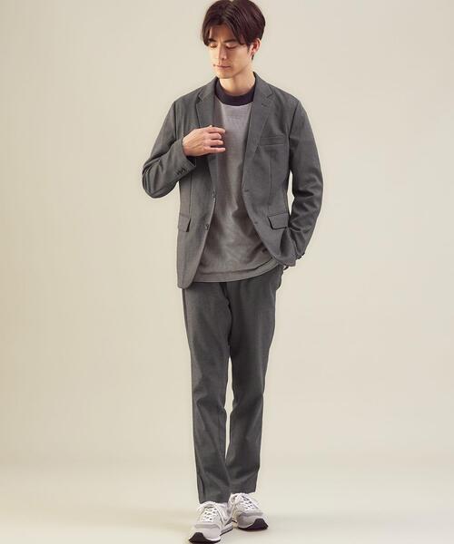 green label relaxing（グリーンレーベルリラクシング）の「＜green label relaxing＞フルフラン NT 2B ジャケット -ストレッチ-（テーラードジャケット・メンズ・モカ/グレー/ネイビー/ブラック・L/M/XL/S/XS）」の9枚目の写真