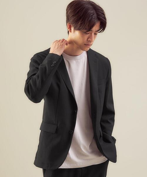 green label relaxing（グリーンレーベルリラクシング）の「＜green label relaxing＞フルフラン NT 2B ジャケット -ストレッチ-（テーラードジャケット・メンズ・モカ/グレー/ネイビー/ブラック・L/M/XL/S/XS）」の22枚目の写真