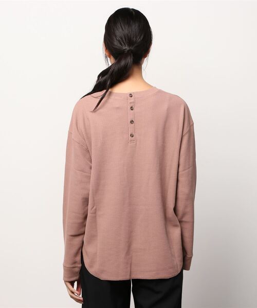 ROXY（ロキシー）の「ロキシー ROXY NEW TIE TIME（Tシャツ/カットソー・レディース・ホワイト/ブラウン/ブラック・L/S/M）」の4枚目の写真