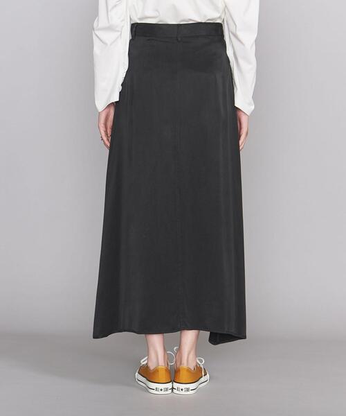 BEAUTY&YOUTH UNITED ARROWS（ビューティーアンドユースユナイテッドアローズ）の「BY キュプラレーヨン マーメイドマキシスカート -ウォッシャブル-（スカート・レディース・ブラック/ライム/ダークグリーン・M/S）」の6枚目の写真