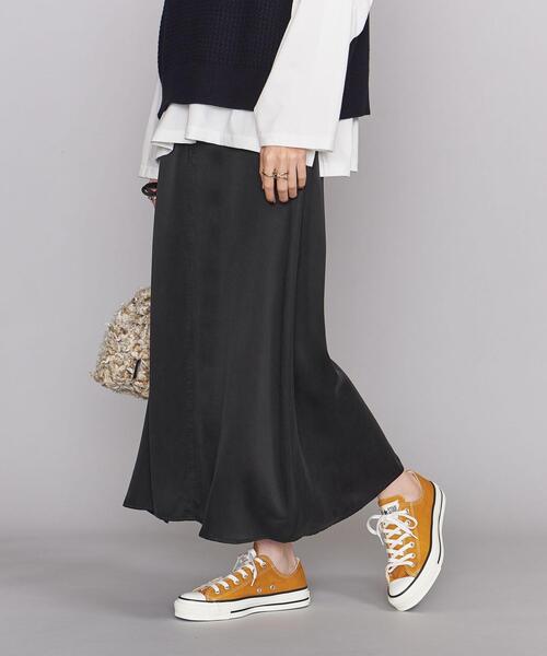 キュプラレーヨンマーメイドマキシスカート2 BEAUTY&YOUTH (3168 BEAUTY&YOUTH UNITED ARROWS（ビューティーアンドユース
