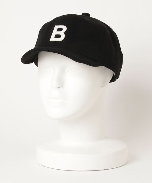 Basiquenti（ベーシックエンティ）の「【Basiquenti】Wool Alphabet Cap BCN-S90438（キャップ・メンズ・ワインレッド/ネイビー/ベージュ/ブラック/オリーブ・FREE）」の10枚目の写真