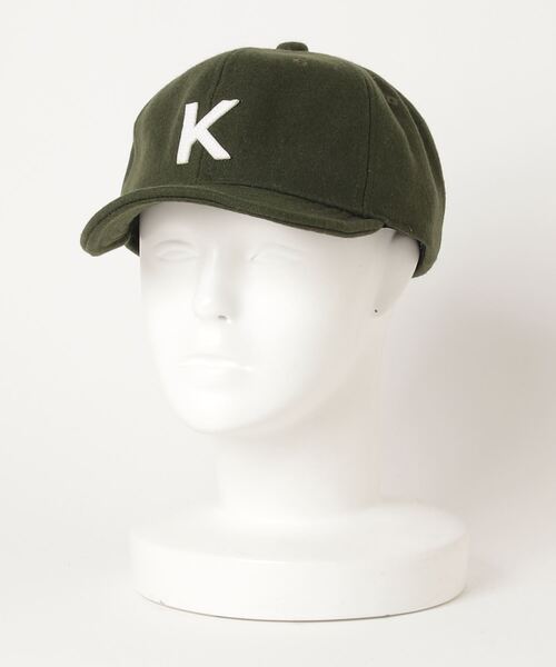 Basiquenti（ベーシックエンティ）の「【Basiquenti】Wool Alphabet Cap BCN-S90438（キャップ・メンズ・ワインレッド/ネイビー/ベージュ/ブラック/オリーブ・FREE）」の12枚目の写真