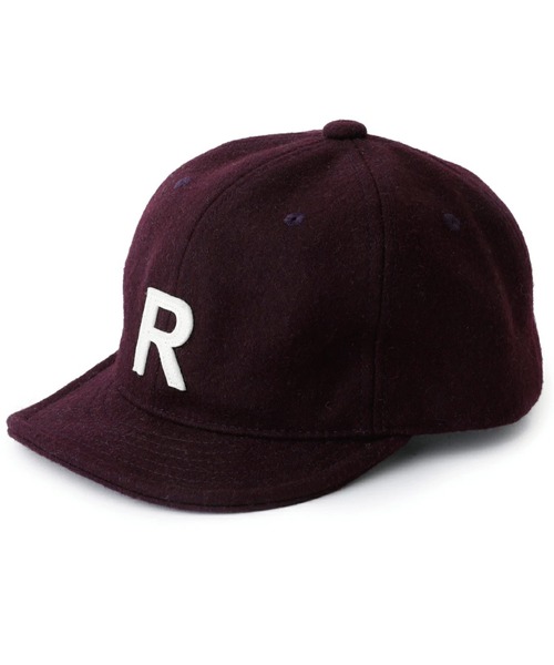 Basiquenti（ベーシックエンティ）の「【Basiquenti】Wool Alphabet Cap BCN-S90438（キャップ・メンズ・ワインレッド/ネイビー/ベージュ/ブラック/オリーブ・FREE）」の7枚目の写真