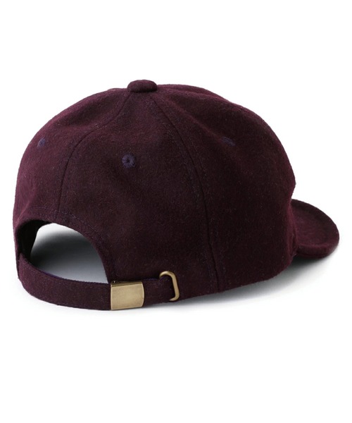 Basiquenti（ベーシックエンティ）の「【Basiquenti】Wool Alphabet Cap BCN-S90438（キャップ・メンズ・ワインレッド/ネイビー/ベージュ/ブラック/オリーブ・FREE）」の9枚目の写真
