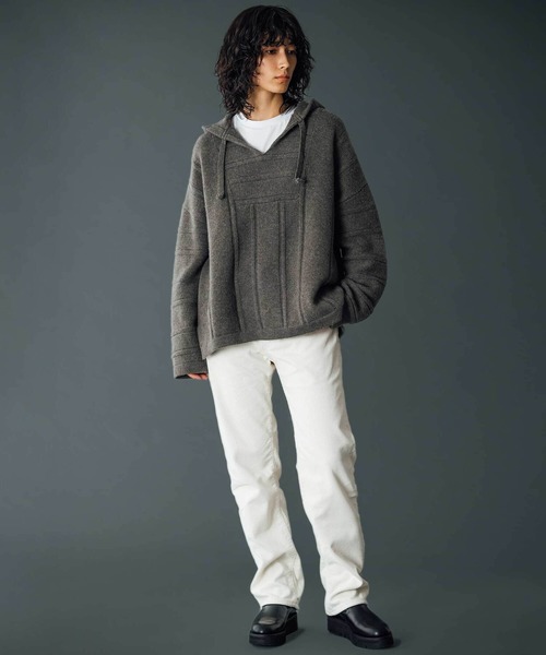 WALANCE（ワランス）の「【WALANCE】フーデッドニットプルオーバー