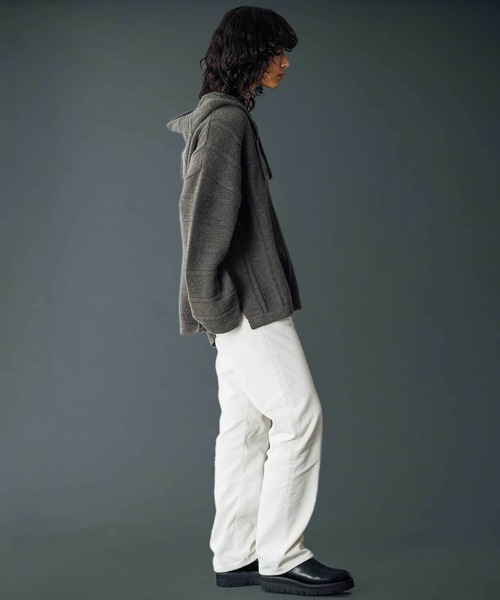 WALANCE（ワランス）の「【WALANCE】フーデッドニットプルオーバー