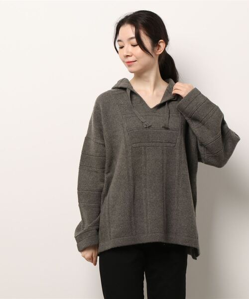 WALANCE（ワランス）の「【WALANCE】フーデッドニットプルオーバー