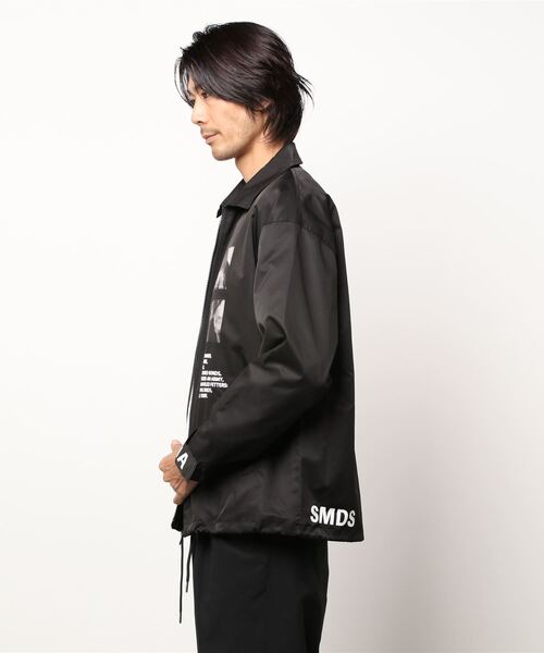 semantic design（セマンティックデザイン）の「セマンティックデザイン/semantic design プリント コーチジャケット（ブルゾン・メンズ・ブラック・MEDIUM/LARGE/X-LARGE）」の11枚目の写真