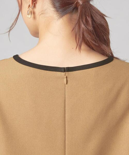 closet story(クローゼットストーリー)の「<closet story>ハイショク Aライン ワンピース -ウォッシャブル-(ワンピース・レディース・ベージュ/ネイビー・FREE)」の7枚目の写真