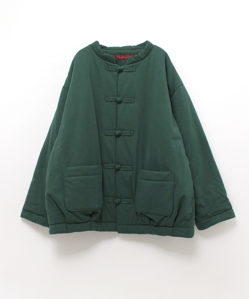 RNA(アールエヌエー)の「J1991 パディングカンフーライトジャケット(ブルゾン・レディース・ブラック/ダークグリーン/オフホワイト・MEDIUM)」の15枚目の写真