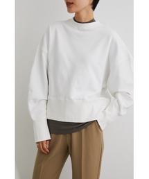 ロングリブスウェットトップ