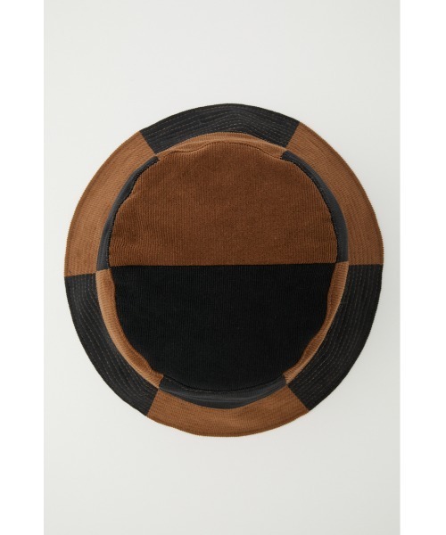 SLY(スライ)の「CHECKER CORDUROY BUCKET HAT チェック コーデュロイ バケット ハット(ハット・レディース・ブラック系その他2/ベージュ系その他・FREE)」の5枚目の写真