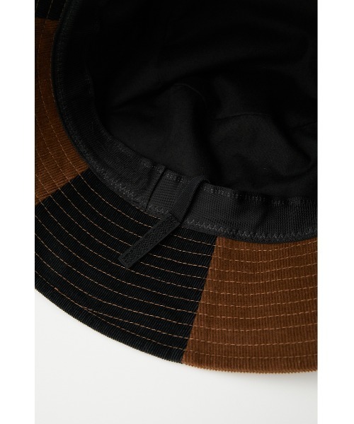SLY(スライ)の「CHECKER CORDUROY BUCKET HAT チェック コーデュロイ バケット ハット(ハット・レディース・ブラック系その他2/ベージュ系その他・FREE)」の7枚目の写真