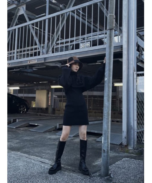 SLY(スライ)の「CHECKER CORDUROY BUCKET HAT チェック コーデュロイ バケット ハット(ハット・レディース・ブラック系その他2/ベージュ系その他・FREE)」の18枚目の写真