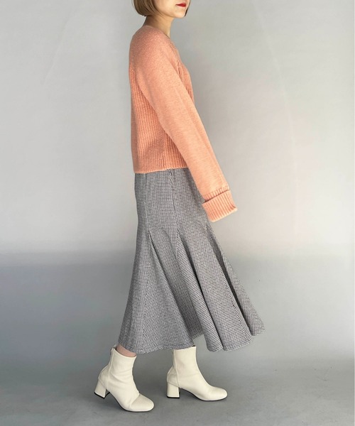 PICCIN(ピッチン)の「千鳥マーメイドスカート(スカート・レディース・ブラウン系その他/レッド系その他・M)」の17枚目の写真