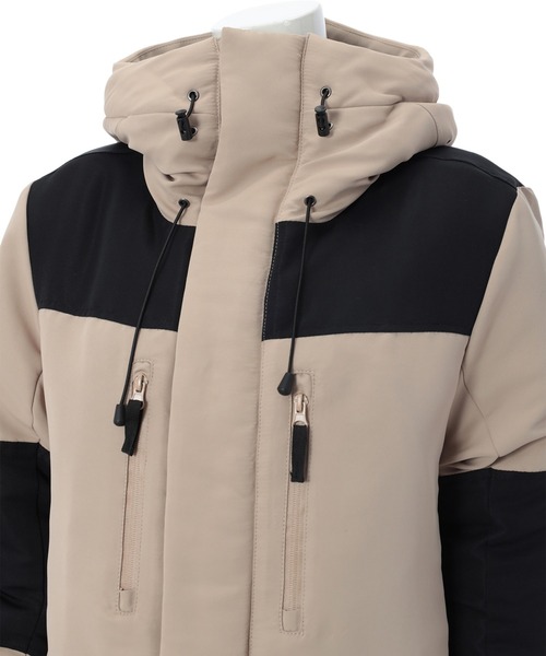 fifth(フィフス)の「配色切り替え中綿ダウンジャケット(ダウンジャケット/コート・レディース・カーキ/ベージュ・MEDIUM)」の12枚目の写真