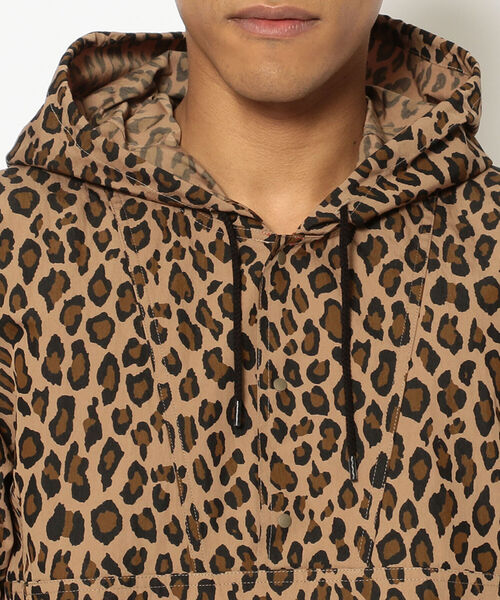 CAL O LINE（キャルオーライン）の「CAL O LINE /キャルオーライン　LEOPARD ANORAK レオパードアノラック　CL212-050（ブルゾン・メンズ・ブラウン・MEDIUM/LARGE/X-LARGE）」の16枚目の写真