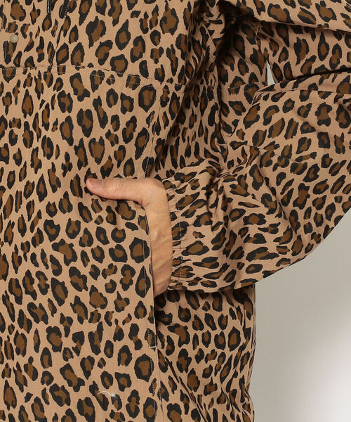 CAL O LINE（キャルオーライン）の「CAL O LINE /キャルオーライン　LEOPARD ANORAK レオパードアノラック　CL212-050（ブルゾン・メンズ・ブラウン・MEDIUM/LARGE/X-LARGE）」の13枚目の写真