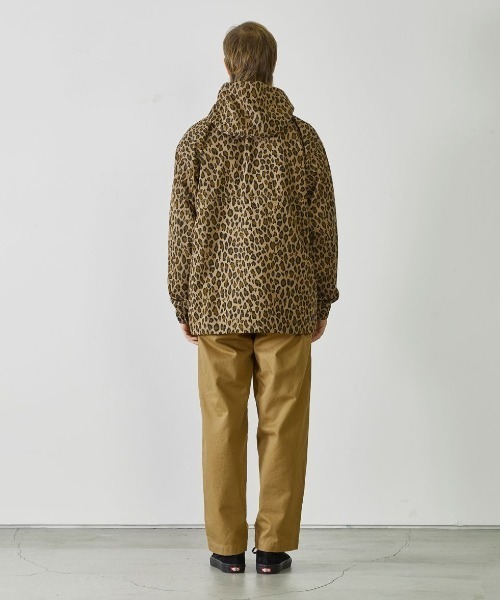 CAL O LINE（キャルオーライン）の「CAL O LINE /キャルオーライン　LEOPARD ANORAK レオパードアノラック　CL212-050（ブルゾン・メンズ・ブラウン・MEDIUM/LARGE/X-LARGE）」の3枚目の写真