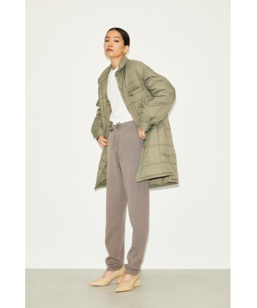 THROW by SLY(スローバイスライ)の「THROW HG TROUSER ハイゲージ パンツ(スラックス・レディース・ライトグレー/ライトイエロー・0/1)」の22枚目の写真