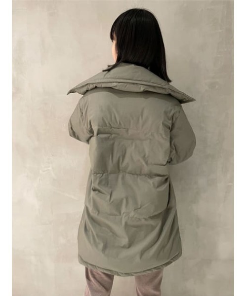 THROW by SLY(スローバイスライ)の「THROW HG TROUSER ハイゲージ パンツ(スラックス・レディース・ライトグレー/ライトイエロー・0/1)」の8枚目の写真