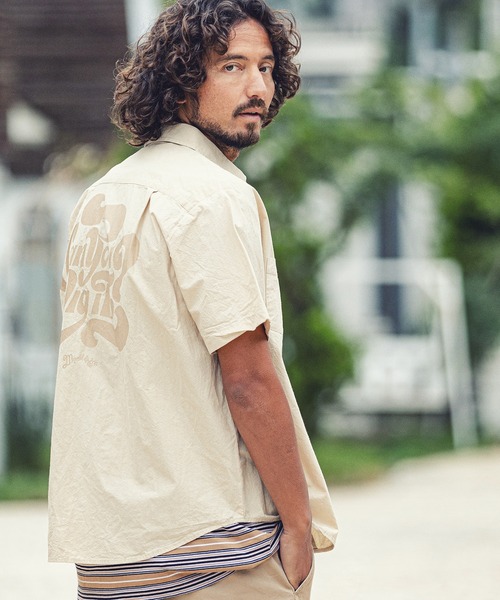 MARBLES(マーブルズ)の「mhs1759-S-SL WORK SHIRT ワークシャツ(シャツ/ブラウス・メンズ・ベージュ/ブルー系その他/カーキ/ネイビー・M/XL/L)」の10枚目の写真