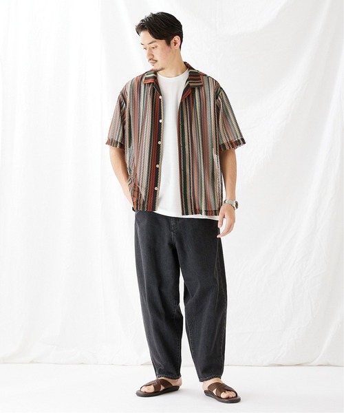 JOURNAL STANDARD(ジャーナルスタンダード)の「【人気デニム殿堂入りベストセラー】バルーン デニム パンツ(デニムパンツ・メンズ・ライトブラック/ネイビー/ナチュラル/ライトブルー/コバルトブルー・X-LARGE/MEDIUM/LARGE/SMALL)」の9枚目の写真