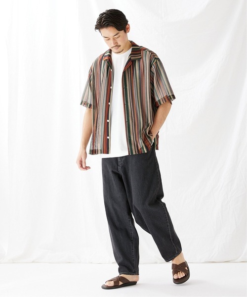 JOURNAL STANDARD(ジャーナルスタンダード)の「【人気デニム殿堂入りベストセラー】バルーン デニム パンツ(デニムパンツ・メンズ・ライトブラック/ネイビー/ナチュラル/ライトブルー/コバルトブルー・X-LARGE/MEDIUM/LARGE/SMALL)」の8枚目の写真